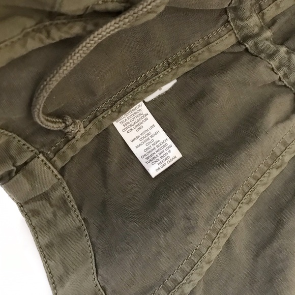 LOFT Petite Utility Jacket in Washed Army Green - Picture 6 of 8